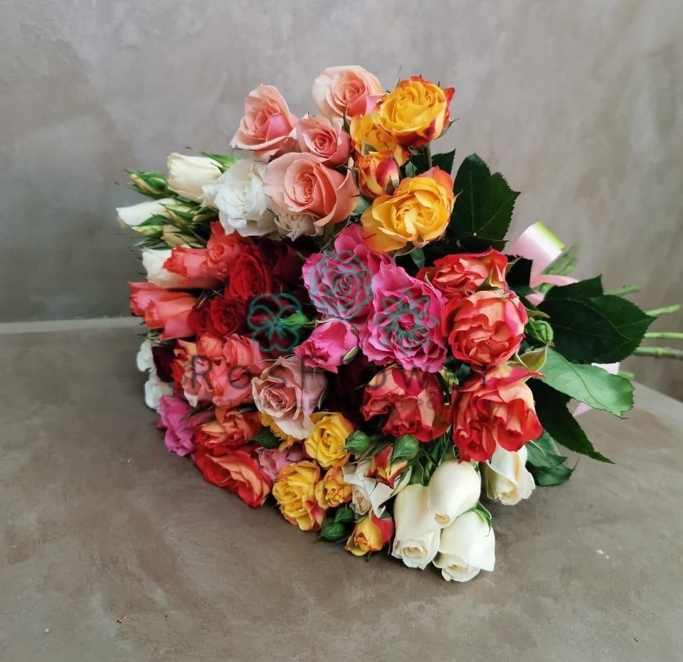 Букет цветов из: Розы в Рощино