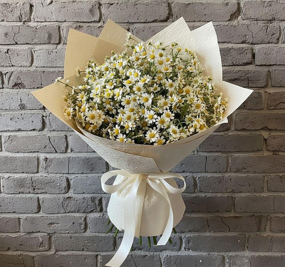Букет цветов из: Ромашки в Рощино