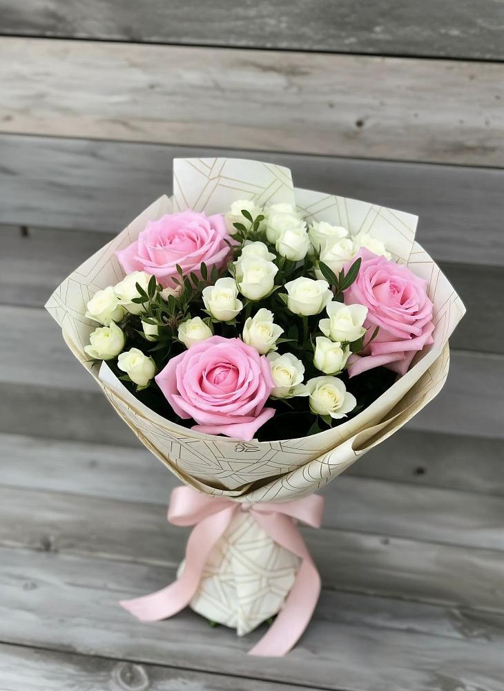 Букет цветов из: Розы в Рощино
