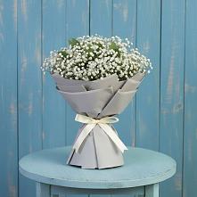 Букет цветов из:  Гипсофила в Рощино