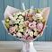 Букет цветов из: Альстромерии и Розы в Рощино