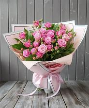 Букет Розовый кустик в Рощино