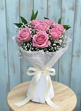 Букет цветов из:  Розы #REPLACE_PRED# Рощино