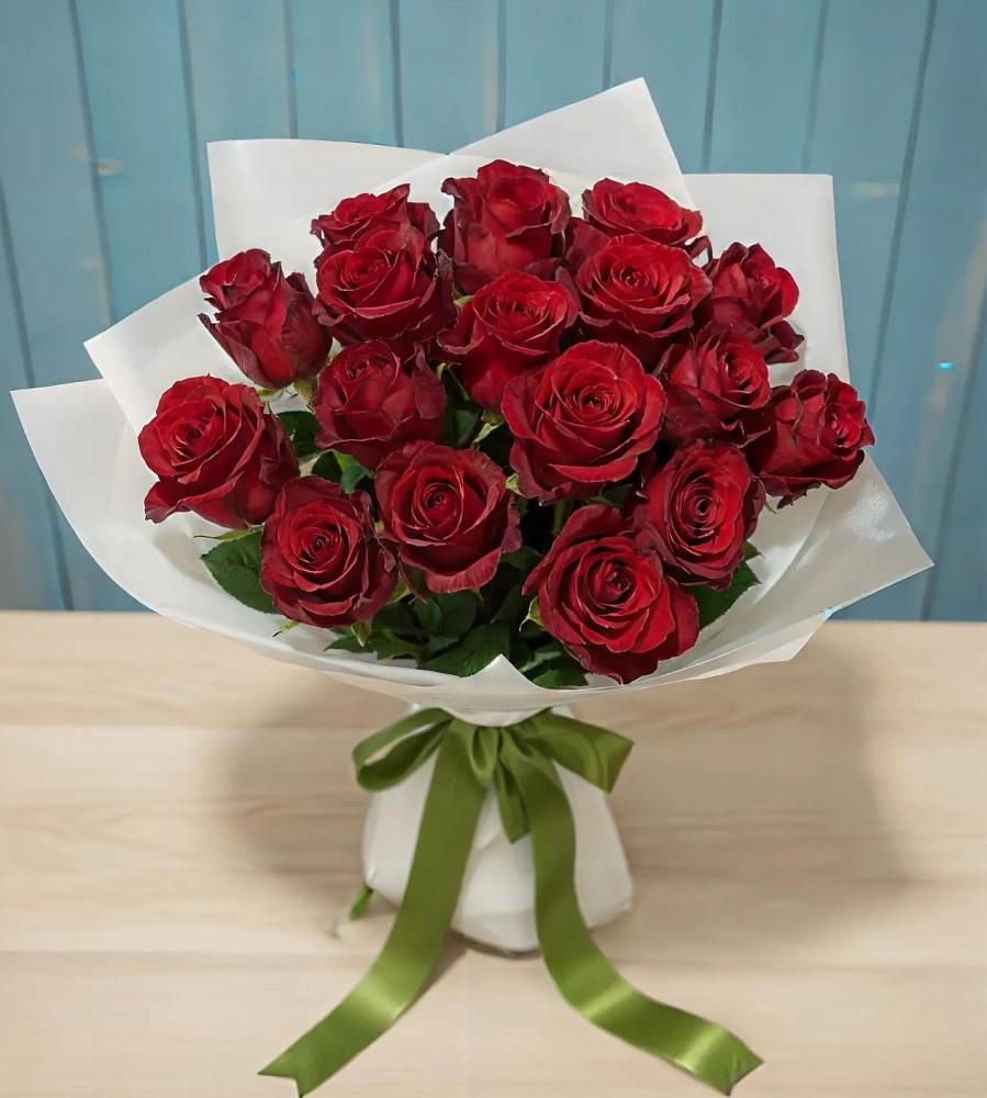 Букет Красные розы в Рощино