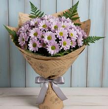 Букет цветов из:  Хризантемы #REPLACE_PRED# Рощино