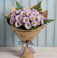 Букет цветов из:  Хризантемы в Рощино