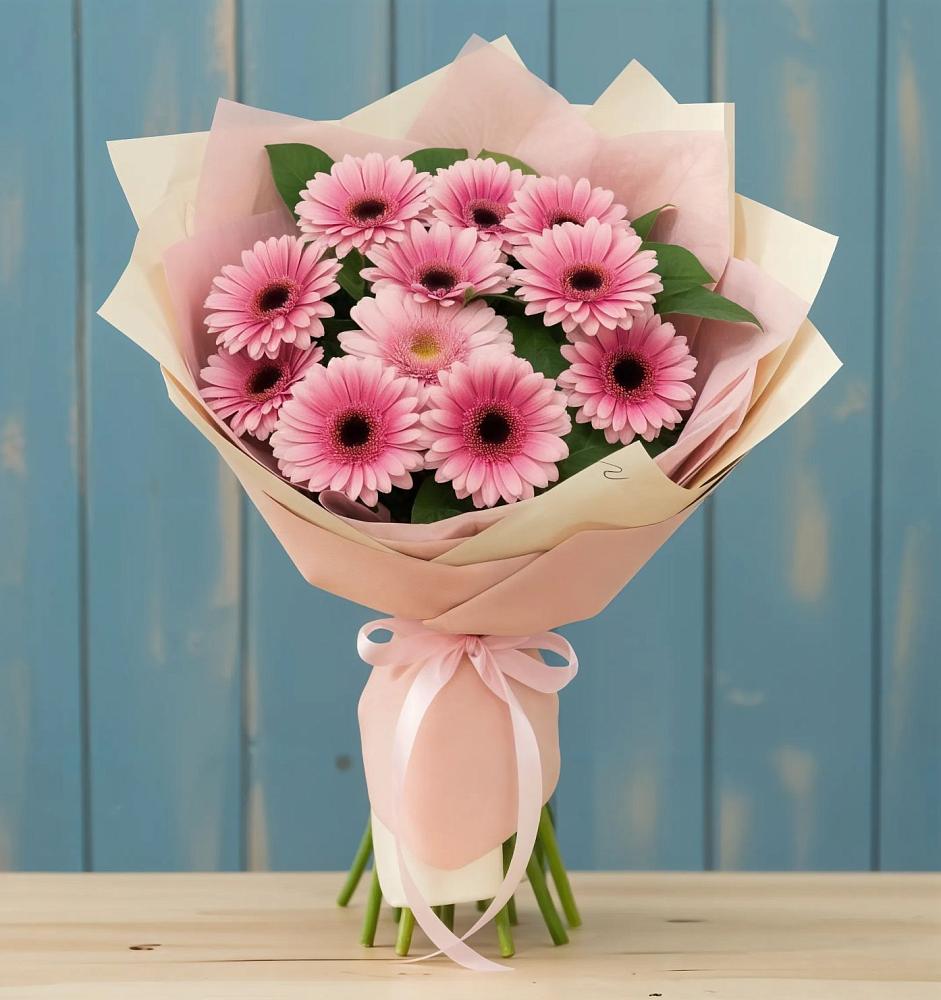 Букет цветов из: Герберы в Рощино