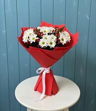 Букет цветов из:  Хризантемы в Рощино