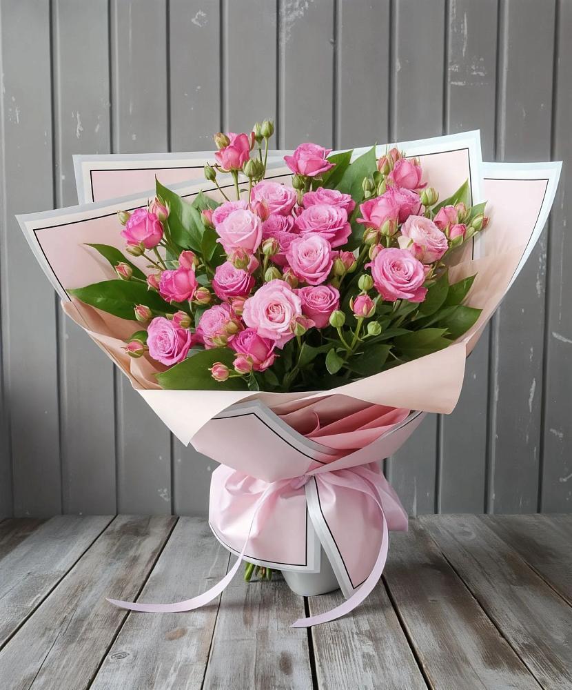 Букет Розовый кустик в Рощино