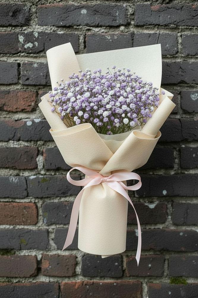 Букет цветов из: Гипсофила в Рощино