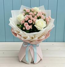 Букет цветов из:  Розы #REPLACE_PRED# Рощино
