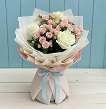 Букет цветов из:  Розы в Рощино