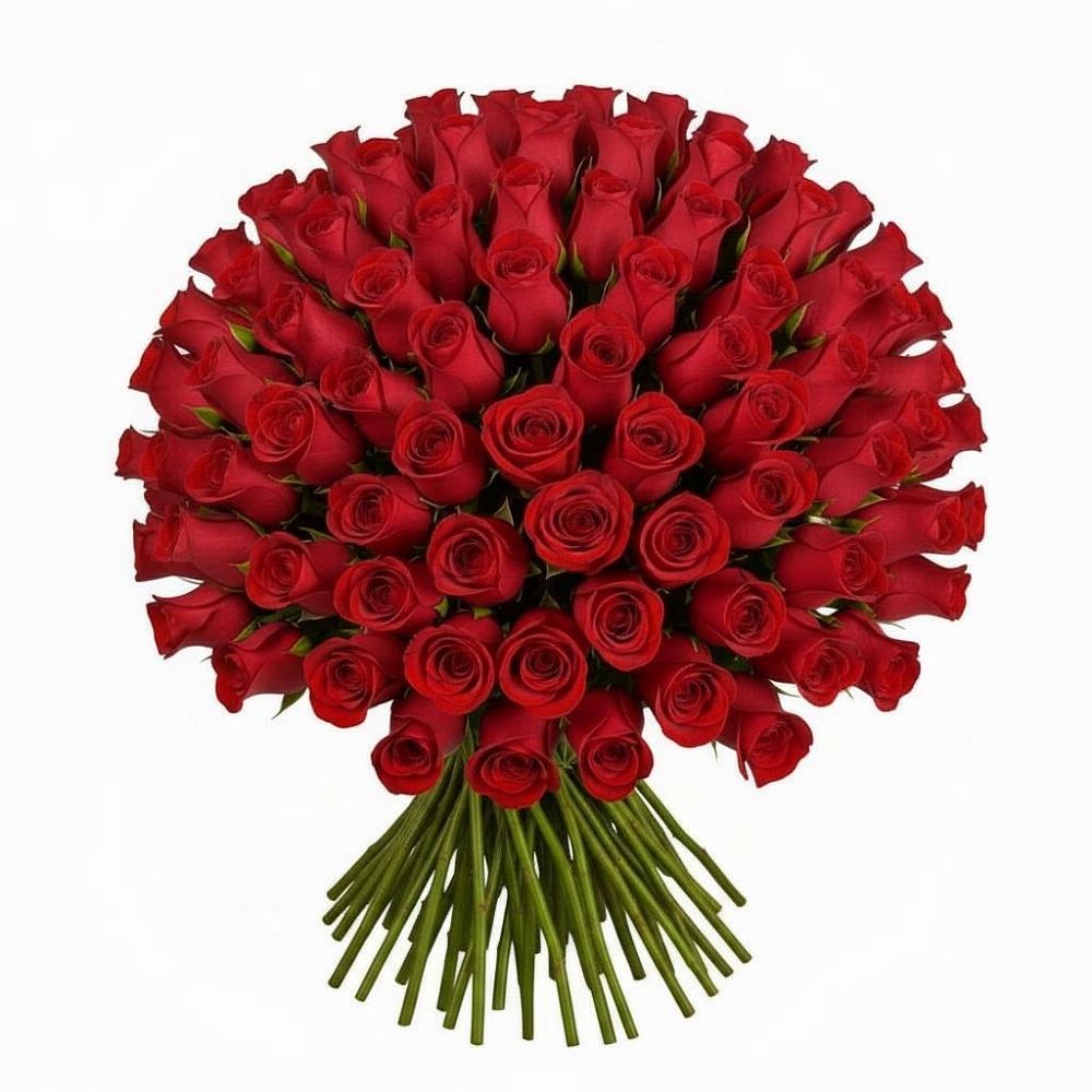 Букет Красные розы Чери Лав в Рощино