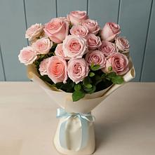 Букет Розовый шарм в Рощино