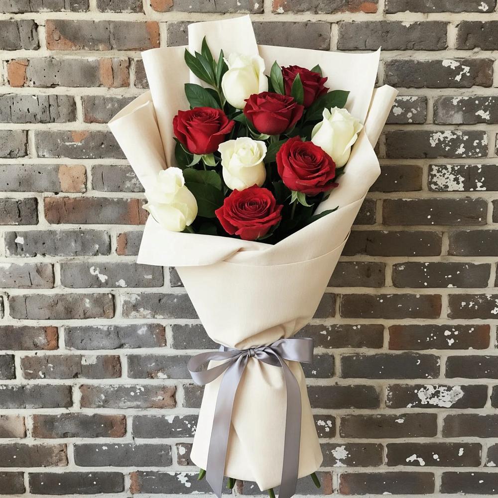 Букет цветов из: Розы в Рощино