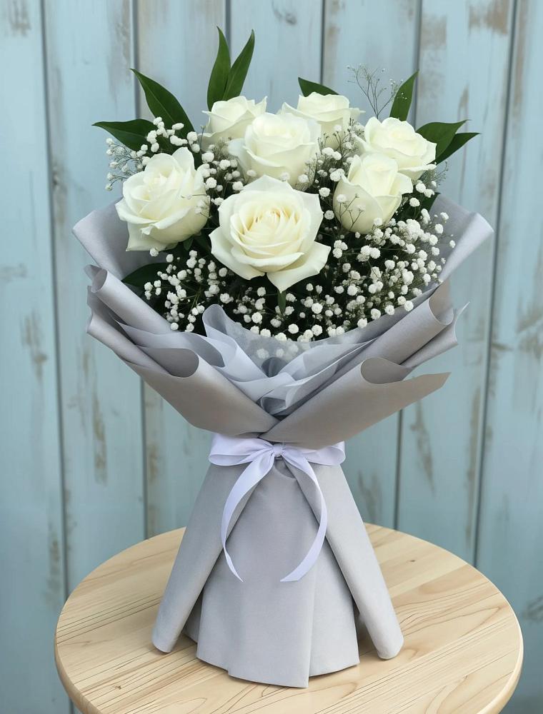 Букет цветов из: Розы в Рощино