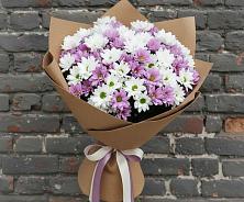 Букет цветов из:  Хризантемы #REPLACE_PRED# Рощино