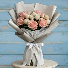Букет цветов из:  Розы в Рощино