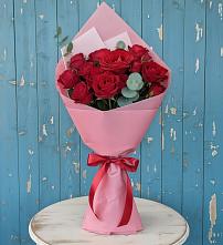 Букет цветов из:  Розы #REPLACE_PRED# Рощино