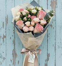 Букет цветов из:  Розы в Рощино