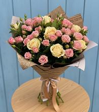 Букет цветов из:  Розы в Рощино