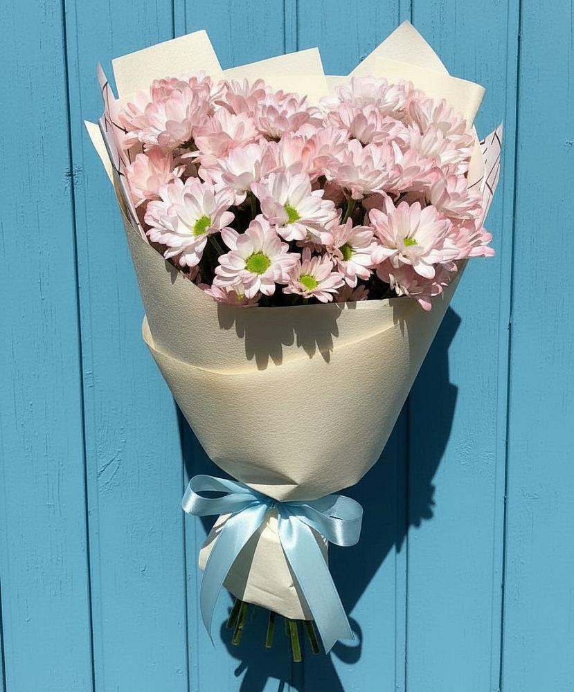 Букет цветов из: Хризантемы в Рощино