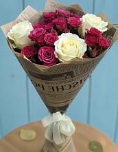Букет цветов из:  Розы в Рощино