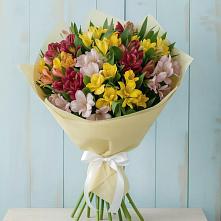Букет цветов из:  Альстромерии в Рощино