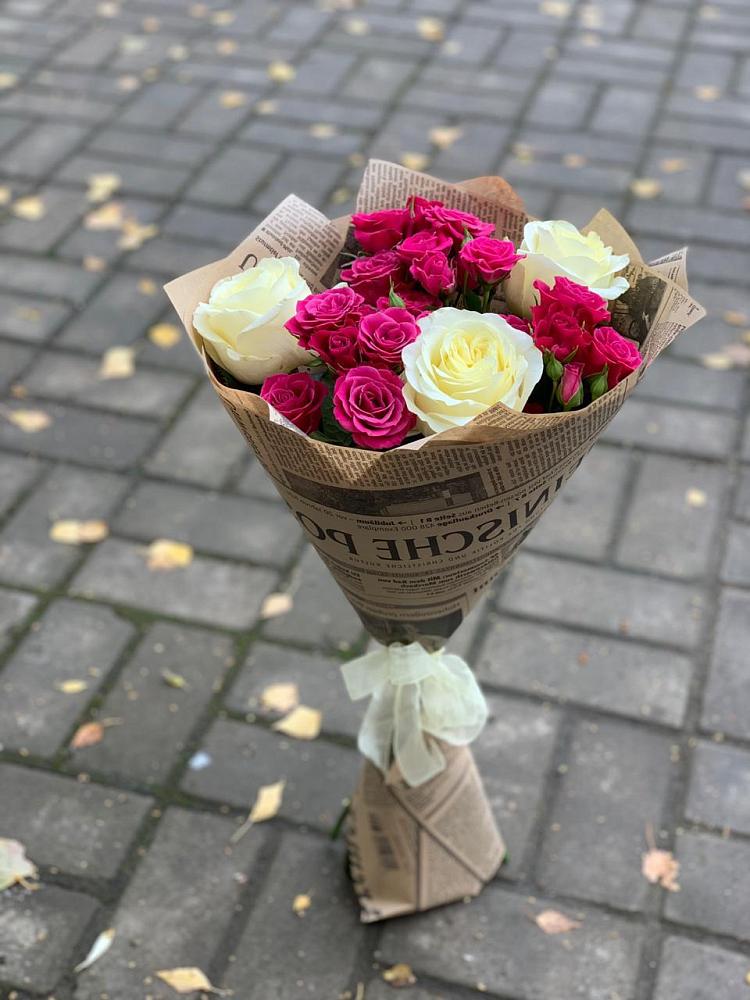 Букет цветов из: Розы в Рощино