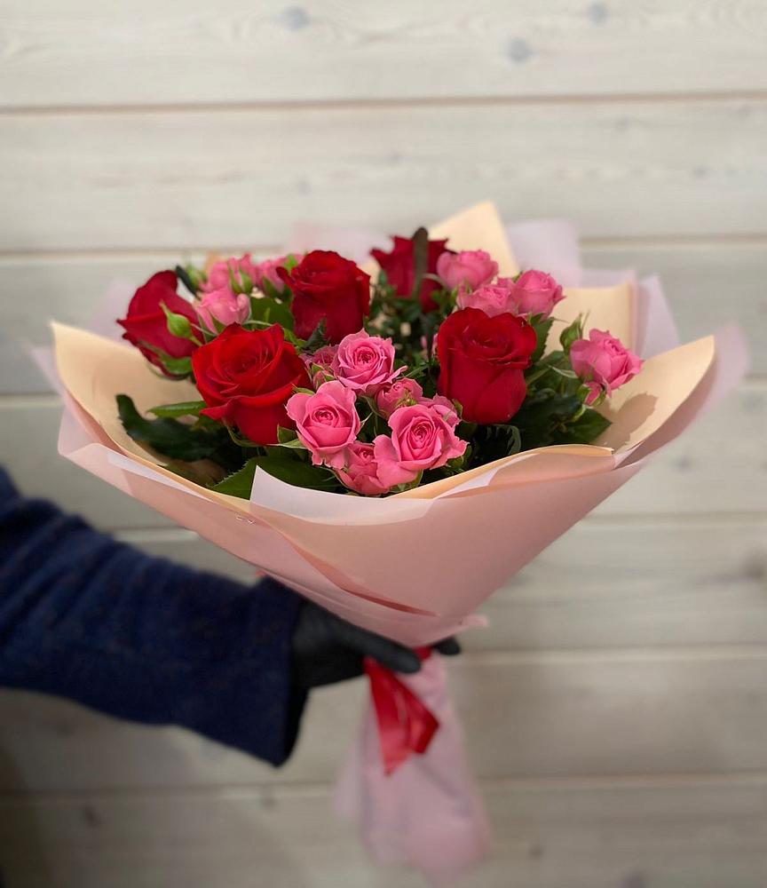 Букет цветов из: Розы в Рощино