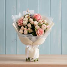 Букет цветов из:  Розы в Рощино