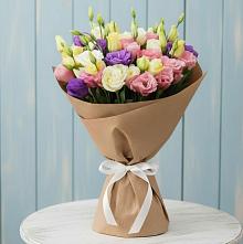 Букет цветов из:  Лизиантусы в Рощино