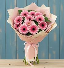 Букет цветов из:  Герберы в Рощино