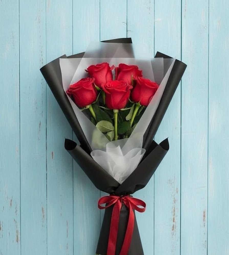 Букет цветов из: Розы в Рощино