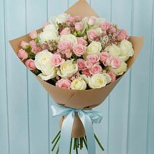 Букет цветов из:  Розы в Рощино