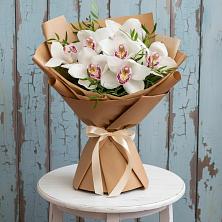 Букет цветов из:  Орхидеи и Розы в Рощино